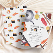 すしモダンテーマリハーサルディナー 招待状