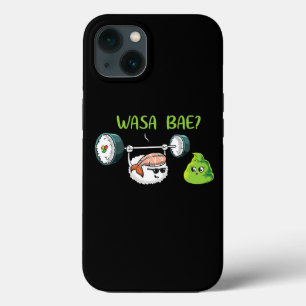 すしワサビかわいい日本のパンスおもしろいアニメオタク iPhone 13ケース