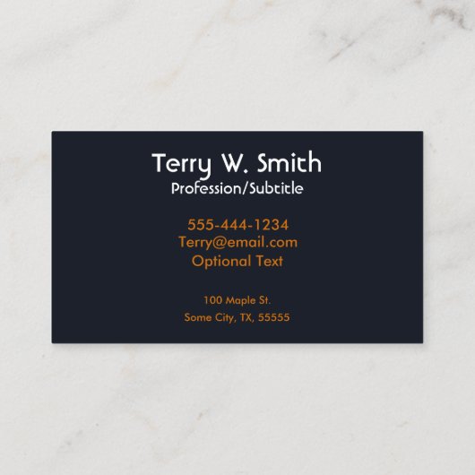 すし名刺 名刺 (裏面)