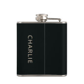 すし名前をカスタムするフラスコ フラスク (裏面)