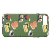 すし和食グリーンフォンカバー Case-Mate iPhoneケース (裏面(横))