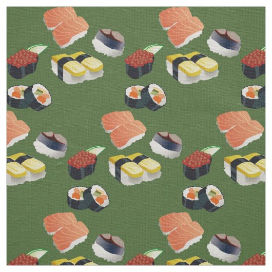 すし和食緑地 ファブリック (見本)
