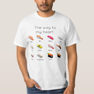 すし好きのTシャツ Tシャツ