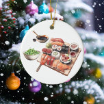 すし好き食日本のべ セラミックオーナメント<br><div class="desc">このデザインはパーソナライズされた、[編集]デザインを選択して行う。他のアイテムに転送することもできます。colorflowcreations@gmail.comで連絡は、このデザインを別の製品で使用するもしか、サポートが必要な場合は、ページの上部にあるチャットオプションを使用する。www.facebook.com/colorflowcreations、www.instagram.com/colorflowcreations、www.twitter.com/colorflowart、後を追およびwww.pinterest.com/colorflowcreationsで自分のデザインや自分の情報を見る。</div>