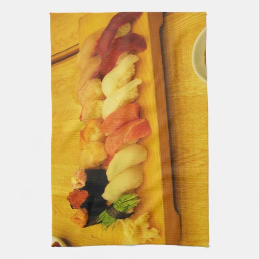 すし寿司 キッチンタオル (縦)
