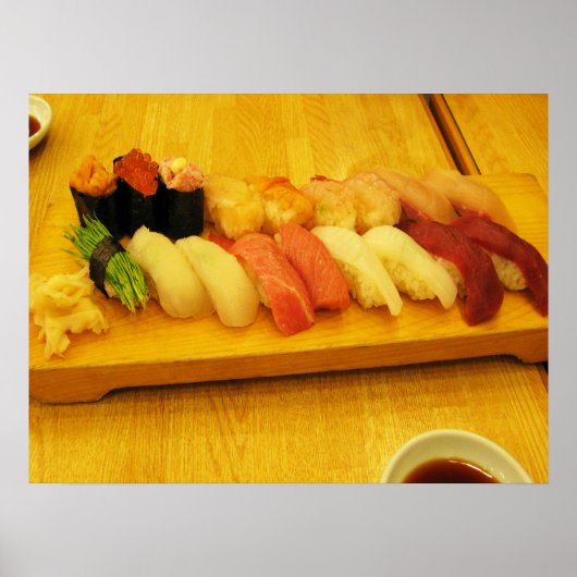 すし寿司 ポスター (正面)