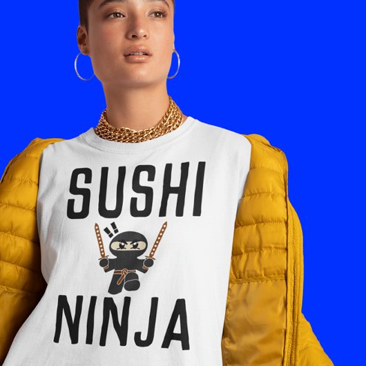 すし忍者おもしろいTシャツ Tシャツ