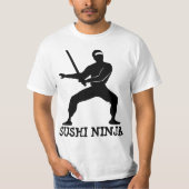 すし忍者Tシャツメンズ Tシャツ (正面)