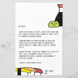 すし手紙 |かわいい&おもしろいわさび日付テンプレート