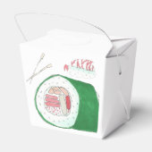 すし持ち出し箱 フェイバーボックス (裏面サイド)