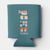 すし握り刺身巻き転が名前をカスタムする 缶クーラー (裏面)