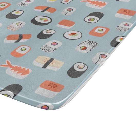 すし握り転が巻き カッティングボード (角)