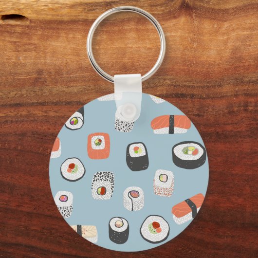 すし握り転が巻き キーホルダー (裏面)