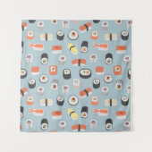 すし握り転が巻き タペストリー (正面)