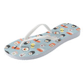 すし握り転が巻き ビーチサンダル (アングル)