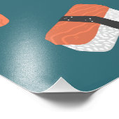 すし握り転が巻き フォトプリント            (角)