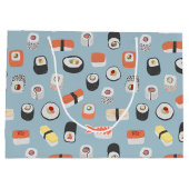 すし握り転が巻き ラージペーパーバッグ (裏面)