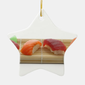 すし日本のおいしいアジア料理おいしい セラミックオーナメント