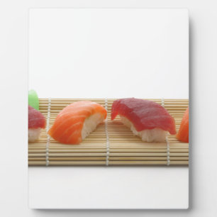 すし日本のおいしいアジア料理おいしい フォトプラーク