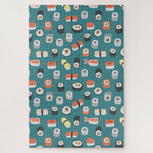 すし日本のフードアート ジグソーパズル