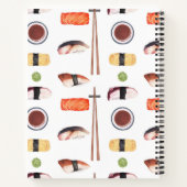 すし日本のレシピ ノートブック (裏面)