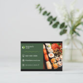 すし日本の名刺 名刺 (スタンド正面)