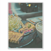 すし日本の好きの贈り物 シール (正面)