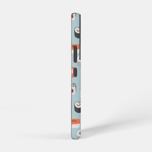 すし日本の柄 SAMSUNG GALAXYケース (右側面)