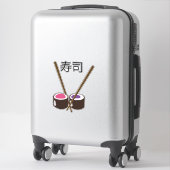 すし日本の箸 シール (スーツケース)