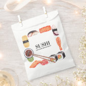 すし日本の食 フェイバーバッグ (クリップ留めされた状態)