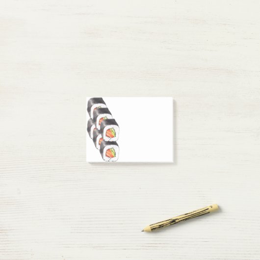 すし日本の食 ポストイット (デスク上)