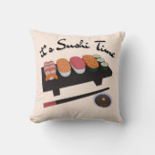 すし時間だ クッション (正面)