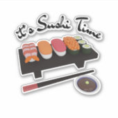 すし時間だ シール (正面)