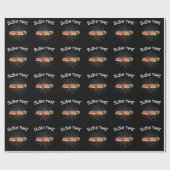 すし時間のお米日本の食好きにぎり ラッピングペーパー (フラット)