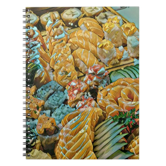 すし最高の好きの贈り物 ノートブック (正面)