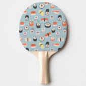 すし柄 卓球ラケット (正面)