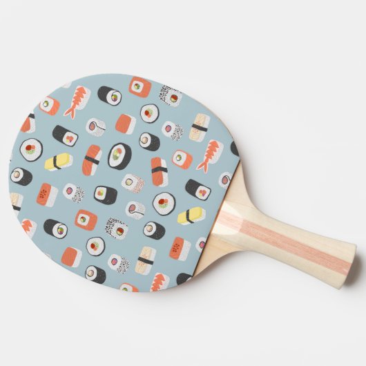 すし柄 卓球ラケット (横)