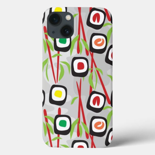 すし柄 Case-Mate iPhoneケース (裏面)