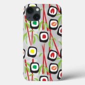 すし柄 Case-Mate iPhoneケース (裏面)