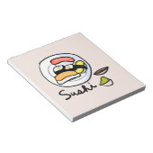 すし漫画かわいい日本のアート ノートパッド (アングル)
