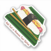 すし犬 シール (正面)