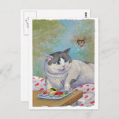 すし猫ピクニックアップリーズ ポストカード (正面/裏面)