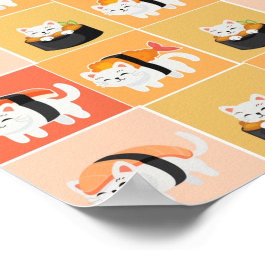 すし猫ポスター ポスター (角)