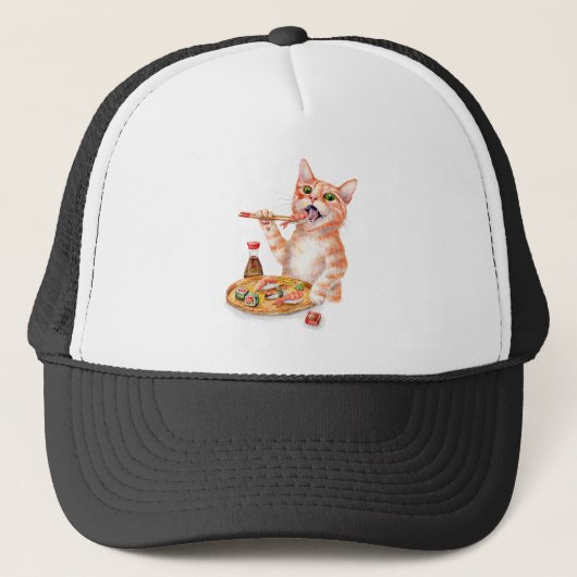 すし猫 キャップ (正面)