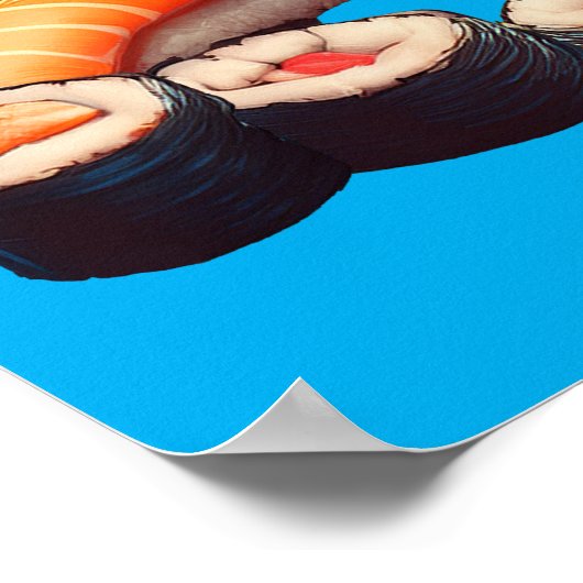 すし猫 ポスター (角)