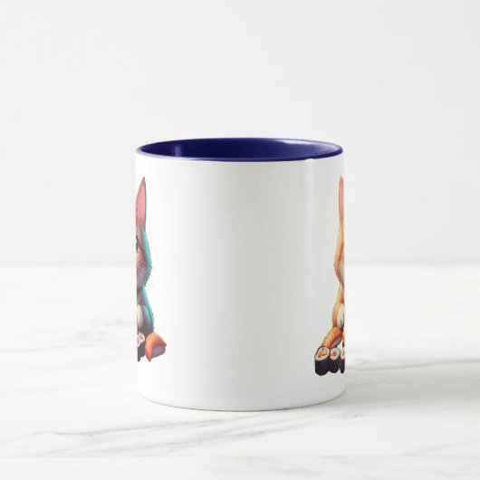 すし猫 マグカップ (中央)