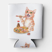 すし猫 缶クーラー (正面)