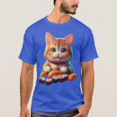 すし猫 Tシャツ (正面)