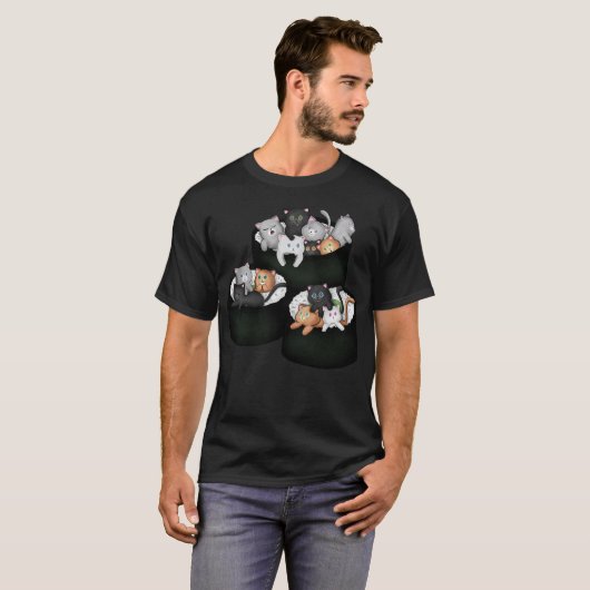 すし猫 Tシャツ (正面フル)