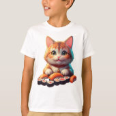 すし猫 Tシャツ (正面)